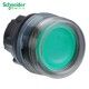 CABEZA DE PULSADOR LUMINOSO CON CAPUCHON VERDE 22MM DE DIAMETRO SCHNEIDER ZB5AW533