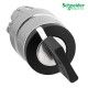 CABEZA SELECTOR DE LLAVE 455 22MM DE DIAMETRO 2 POSICIONES FIJAS SCHNEIDER ZB4BG2