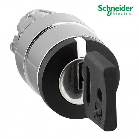 CABEZA SELECTOR DE LLAVE 455 22MM DE DIAMETRO 3 POSICIONES FIJAS SCHNEIDER ZB4BG3