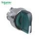 CABEZA SELECTOR LUMINOSO BLANCO 22MM DE DIAMETRO 2 POSICIONES FIJAS SCHNEIDER ZB4BK1213