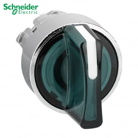 CABEZA SELECTOR LUMINOSO ROJO 22MM DE DIAMETRO 2 POSICIONES FIJAS SCHNEIDER ZB4BK1333