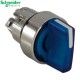CABEZA SELECTOR LUMINOSO AZUL 22MM DE DIAMETRO 3 POSICIONES FIJAS SCHNEIDER ZB4BK1363