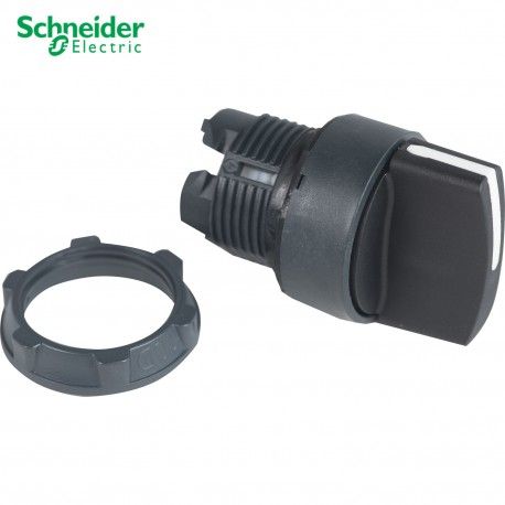 CABEZA SELECTOR NEGRO 22MM DE DIAMETRO 2 POSICIONES FIJAS SCHNEIDER ZB5AD2
