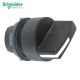CABEZA SELECTOR NEGRO 22MM DE DIAMETRO 2 POSICIONES CON RETORNO SCHNEIDER ZB5AD4