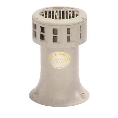 SIRENA DE ALUMINIO INYECTADO 70W 220V CCA 112DB CARRASCO MS1 45 A