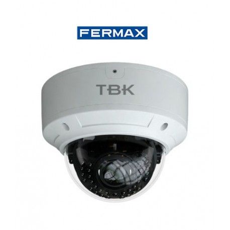 CAMARA DE SEGURIDAD MINIDOMO IP TBK-MD7536EIR VARIFOCAL RESOLUCION 2048X1536 FERMAX 341701019