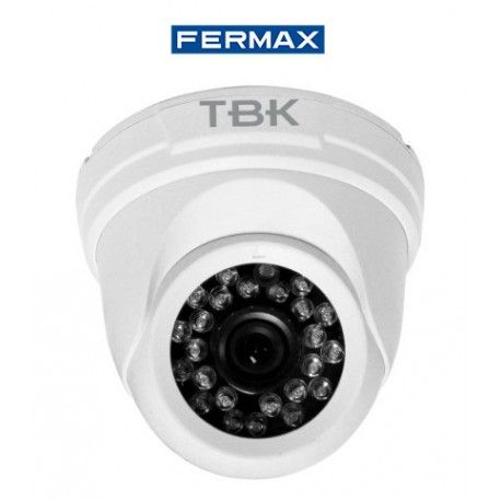 CAMARA DE SEGURIDAD MINIDOMO DE INTERIOR TBK-MD5541IR OPTICA FIJA RESOLUCION 1080P FERMAX 344101001