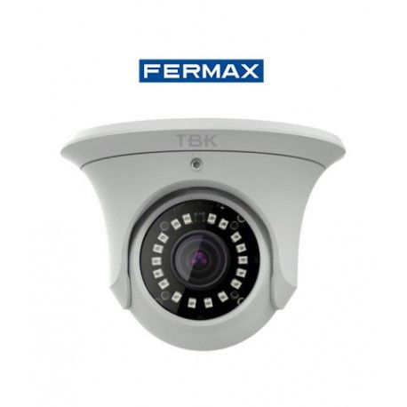 CAMARA DE SEGURIDAD MINIDOMO HD-TVI TBK-MD5552EIR OPTICA FIJA FERMAX 344101007