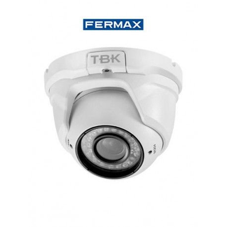 CAMARA DE SEGURIDAD MINIDOMO HD-TVI TBK-MD5741EIR VARIFOCAL RESOLUCION 1080P FERMAX 344201001