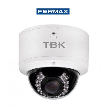 CAMARA DE SEGURIDAD MINIDOMO HD-TVI TBK-MD5843EIR 4IN1 RESOLUCION 1080P FERMAX 344201008