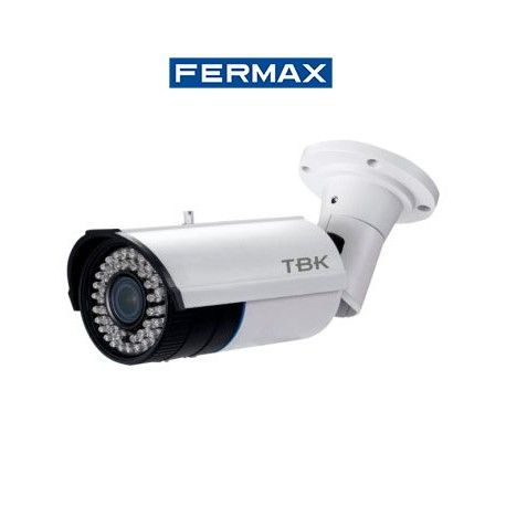 CAMARA DE SEGURIDAD BULLET HD-TVI TBK-BUL4744EIR 4IN1 RESOLUCION 1080P FERMAX 344201015