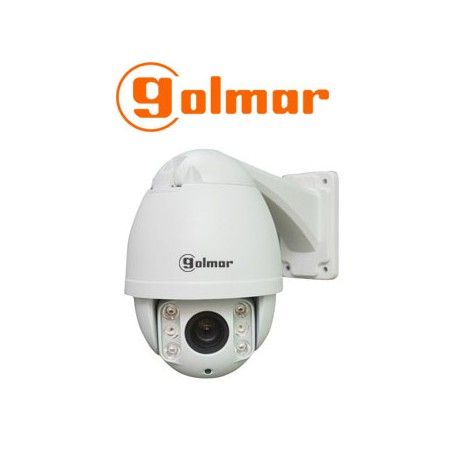 CAMARA DE SEGURIDAD IP ALTA VELOCIDAD 4,5" ZOOM OPTICO X10 1080P GOLMAR PTZ-10XIP