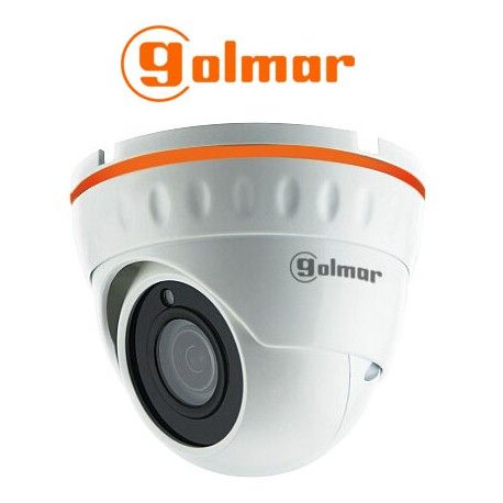 CAMARA DE SEGURIDAD DOMO OPTICA FIJA 1080P GOLMAR AHD4-3601D
