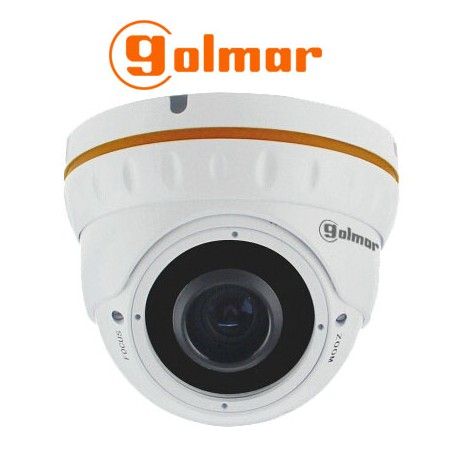 CAMARA DE SEGURIDAD DOMO VARIFOCAL 1080P GOLMAR AHD4-2812D