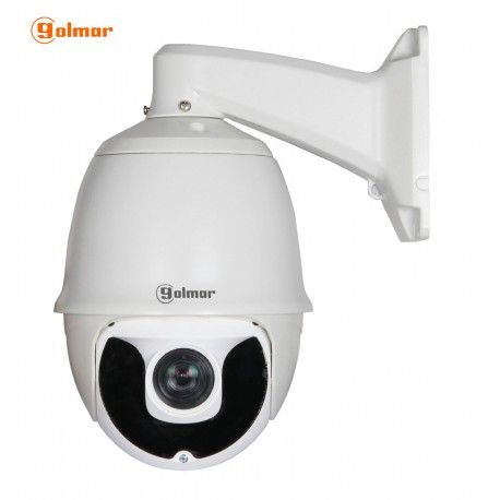 CAMARA DE SEGURIDAD DOMO ALTA VELOCIDAD 7" ZOOM OPTICO X10 1080P GOLMAR PTZ-20X2AHD