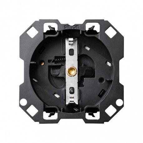 BASE DE ENCHUFE SCHUKO 16A EMBORNAMIENTO DE CLICK SIMON 100 10000432-039