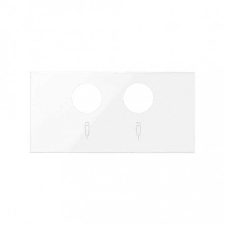 TAPA BLANCA PARA TOMA R-TV/SAT SIMON 100 10000053-130