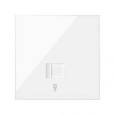 KIT FRONTAL BLANCO 1 ELEMENTO 1 CONECTOR RJ45 SIMON 100 10020106-130