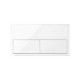 KIT FRONTAL BLANCO 2 ELEMENTOS 2 TECLAS SIMON 100 10020201-130
