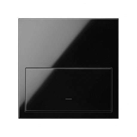 KIT FRONTAL NEGRO 1 ELEMENTO 1 TECLA SIMON 100 10020101-138