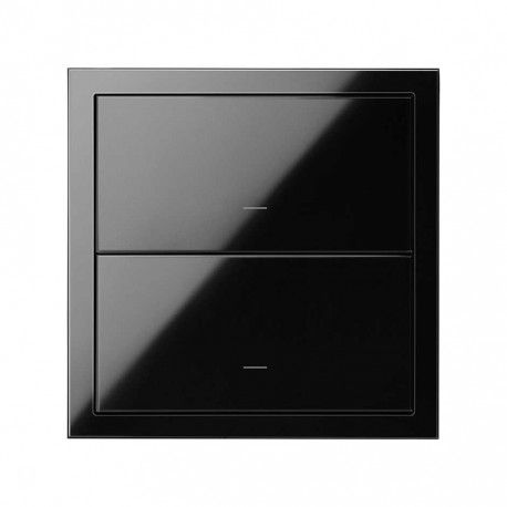 KIT FRONTAL NEGRO 1 ELEMENTO 2 TECLAS SIMON 100 10020103-138