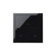 KIT FRONTAL NEGRO 1 ELEMENTO 1 TECLA DE INTERRUPTOR IO SIMON 100 10020116-138