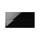 KIT FRONTAL NEGRO 2 ELEMENTOS 2 TECLAS SIMON 100 10020201-138