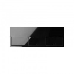 KIT FRONTAL NEGRO 3 ELEMENTOS 3 TECLAS SIMON 100 10020301-138
