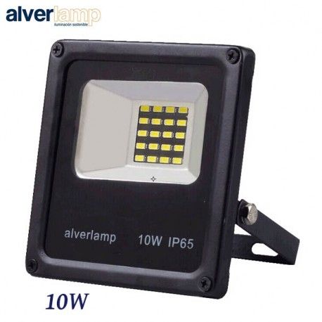 PROYECTOR LED 10W PLANO 4000K DE ALEACION DE ALUMINIO ALVERLAMP LPRO1041_C
