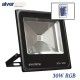 PROYECTOR LED 30W RGB + MANDO DE ALEACION DE ALUMINIO ALVERLAMP LPRO30RGB