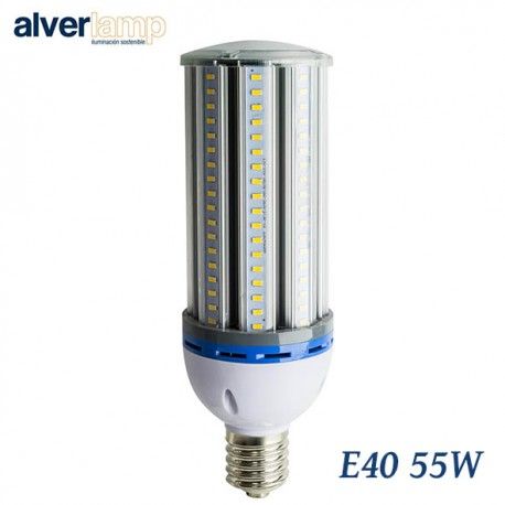 BOMBILLA LED 55W ALUMBRADO PUBLICO E40 6000K ALVERLAMP LAP554060
