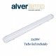 PANTALLA ESTANCA 40W 2x20W TUBO LED 6000K ALVERLAMP LPE2X20C60
