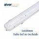 PANTALLA ESTANCA PARA TUBOS LED 1X600MM IP65 ALVERLAMP LPE10600