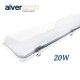 PANTALLA ESTANCA CON PLACA LED 20W 6000K IP65 ALVERLAMP LPE1X20W60