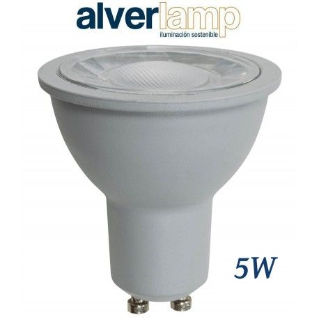 BOMBILLA DICROICA LED 5W CONEXION GU10 APERTURA 120º ALVERLAMP LGSMD0560