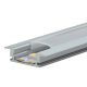 PERFIL ALUMINIO CON DIFUSOR DE EMPOTRAR PARA TIRAS LED 2 METROS LPEMP01
