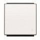 TECLA BLANCA CON  VISOR Y SIMBOLO LUZ NIESSEN SKY 8504.4 BL
