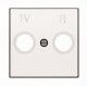 TAPA BLANCA PARA TOMA TV/R NIESSEN SKY 8550 BL