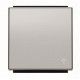 TECLA PLATA CON SIMBOLO LUZ NIESSEN SKY 8504.2 PL
