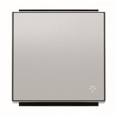 TECLA PLATA CON SIMBOLO LUZ NIESSEN SKY 8504.2 PL