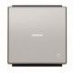 TECLA PLATA CON VISOR Y SIMBOLO LUZ NIESSEN SKY 8504.4 PL