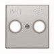 TAPA PLATA PARA TOMA TV/R-SAT NIESSEN SKY 8550.1 PL
