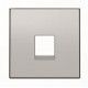 TAPA PLATA PARA TOMA RJ11  RJ45 NIESSEN SKY 8517 PL