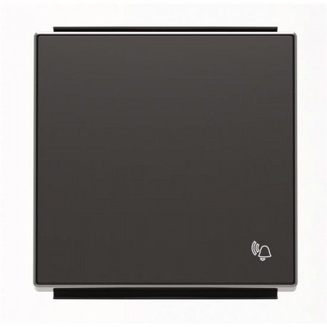 TECLA NEGRO SOLF CON SIMBOLO TIMBRE NIESSEN SKY 8504 NS