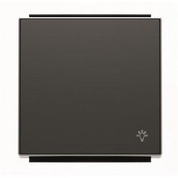 TECLA NEGRO SOLF CON SIMBOLO LUZ NIESSEN SKY 8504.2 NS
