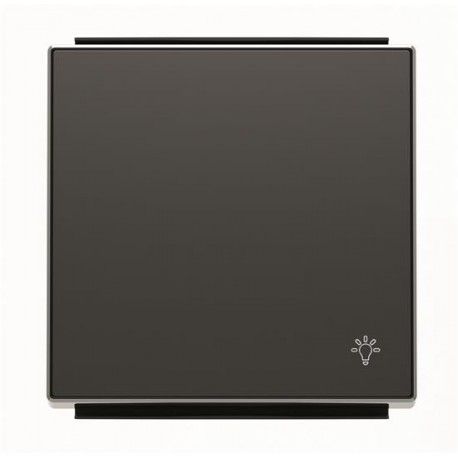 TECLA NEGRO SOLF CON SIMBOLO LUZ NIESSEN SKY 8504.2 NS