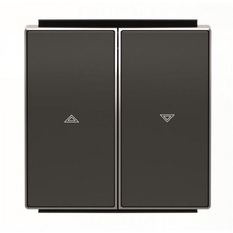 TECLA DOBLE NEGRO SOLF PERSIANAS NIESSEN SKY 8544 NS