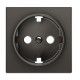 TAPA NEGRO SOLF BASE SCHUKO NIESSEN SKY 8588 NS