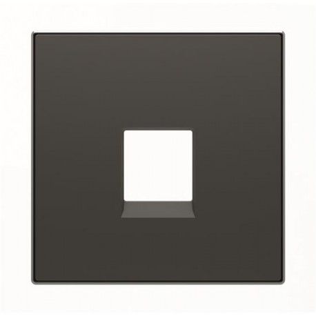 TAPA NEGRO SOLF PARA TOMA RJ11  RJ45 NIESSEN SKY 8517 NS