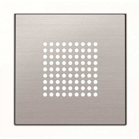 TAPA ACERO INOXIDBLE ZUMBADOR NIESSEN SKY 8529 AI